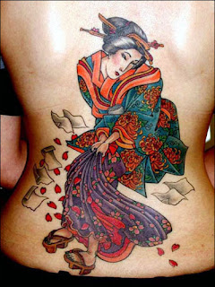 Japanese Tattoos, Female Tattoos, Geisha Tattoos, Back Piece Tattoos, Back Body Tattoos, Japanese Geisha Tattoo