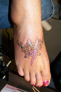 Foot Tattoo Pictures With Fairy Tattoo Designs With Image Foot Fairy Tattoos For Female Tattoo