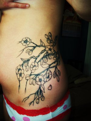 Side Body Japanese Tattoos With Image Cherry Blossom Tattoo Designs 