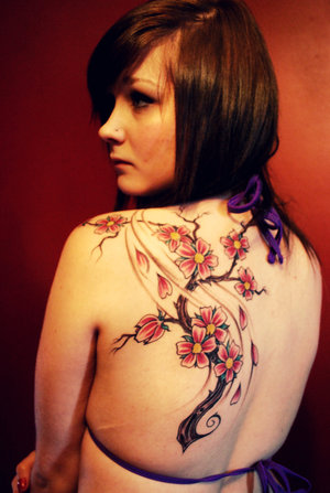 cuphil: The Meaning Behind Cherry Blossom Tattoo Designs