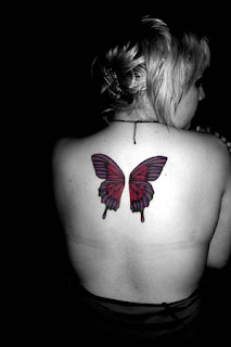 Picture Sexy Girls Tattoo With Back Piece Butterflies Tattoo Designs 1
