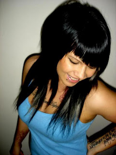 Emo Hair Styles With Image Emo Girls Hairstyle With Black Long Emo Hair Picture 1