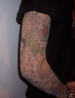 Gangsta Sleeve Tattoo Design