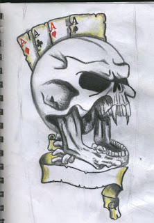 Skull Tattoo Design 4