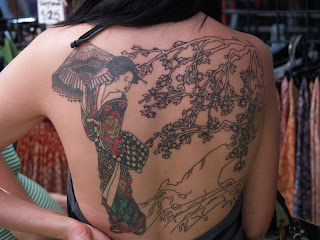Japanese Tattoo Designs With Image Backpiece Female Tattoo With Japanese Geisha Tattoo Design Picture 7