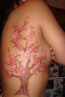 Japanese Tattoos, Cherry Blossom Tattoos, Female Tattoos, Side Body Tattoos, Japanese Cherry Blossom Tattoo, Tattoo Gallery