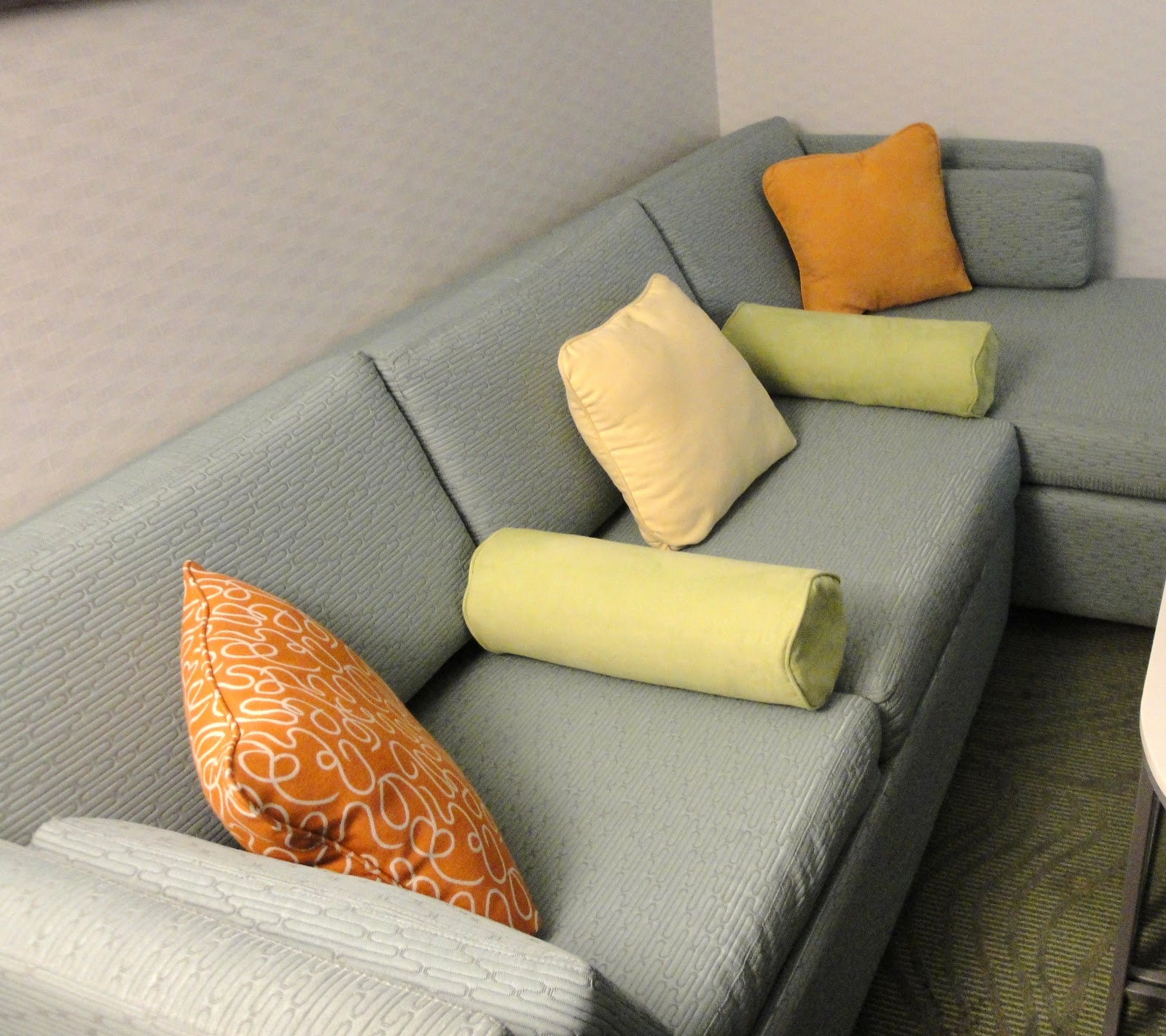 Sewn Inspirations Decorating with bolster (neck roll) pillows