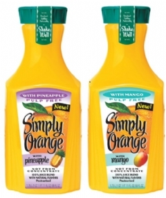 Simply Orange, Lemonade or