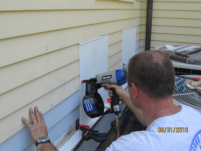 Installing Exterior Mounting Boards