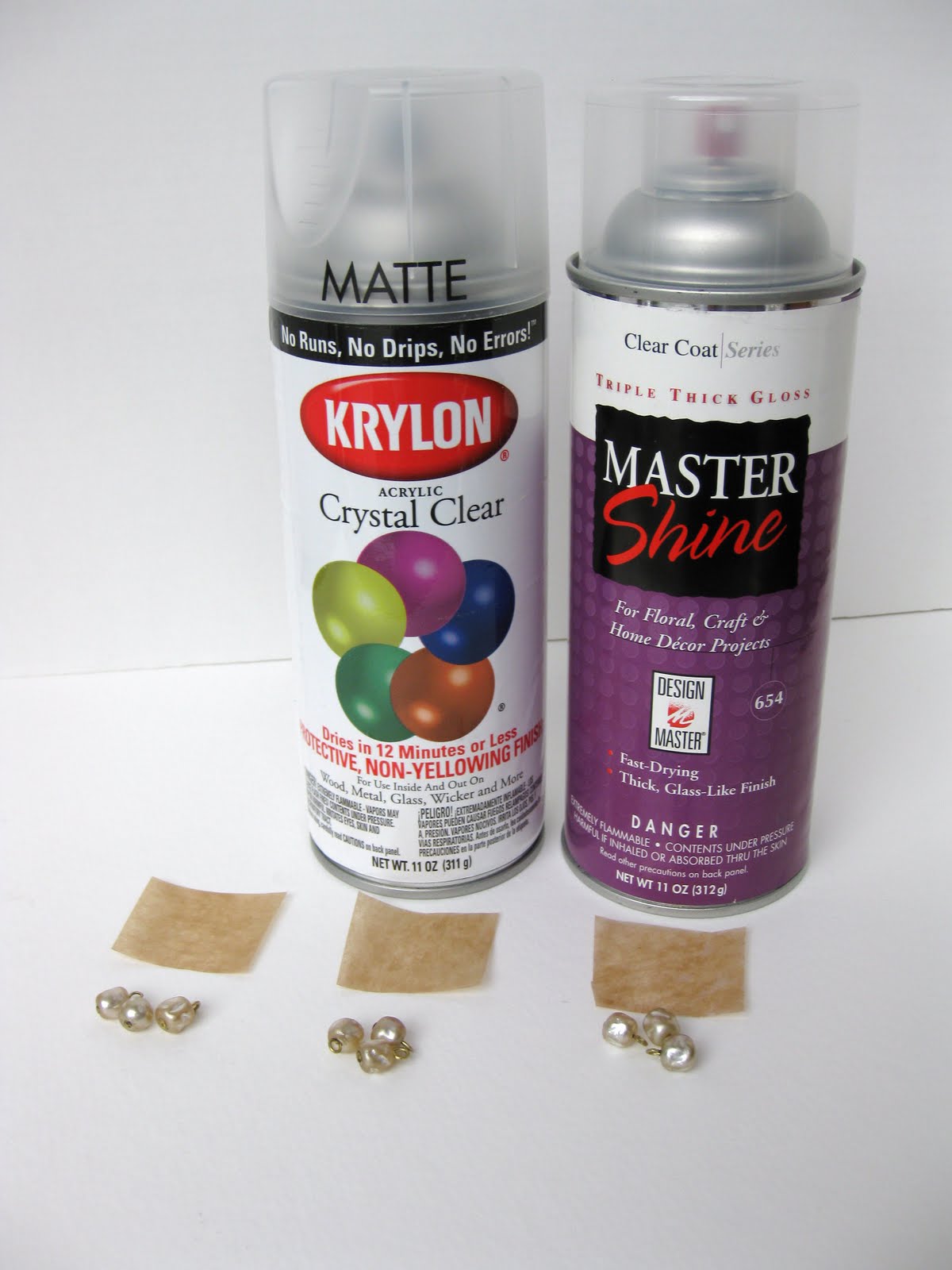 Bumbershoot Designs and Supplies Tutorial How to Seal Vintage Glass Pearls