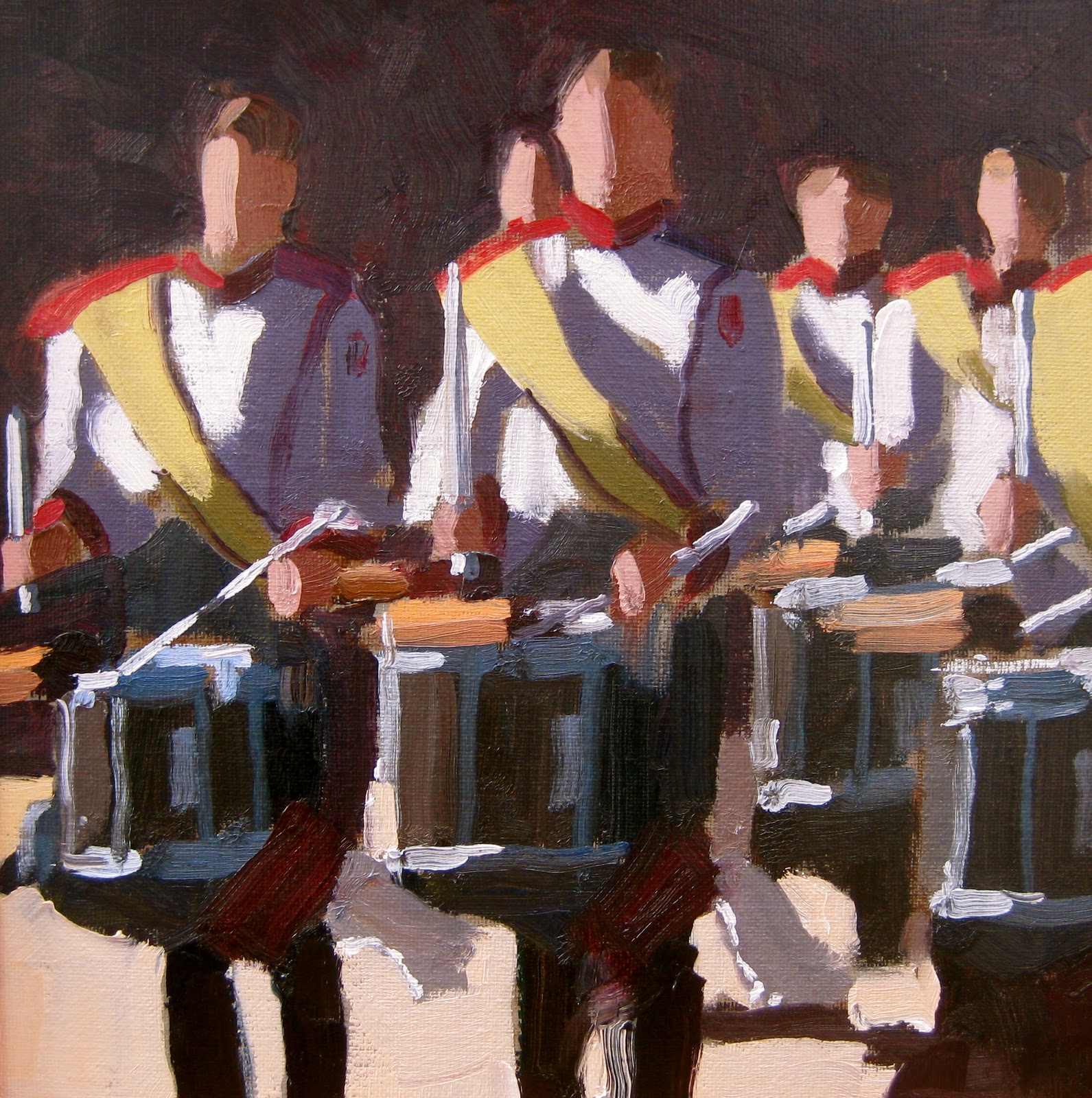 Nancy Colella Simply Painting Marching Bands