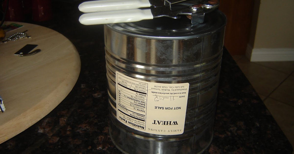 Prepared LDS Family Wheat Storage How Long Can I Store Wheat Flour?