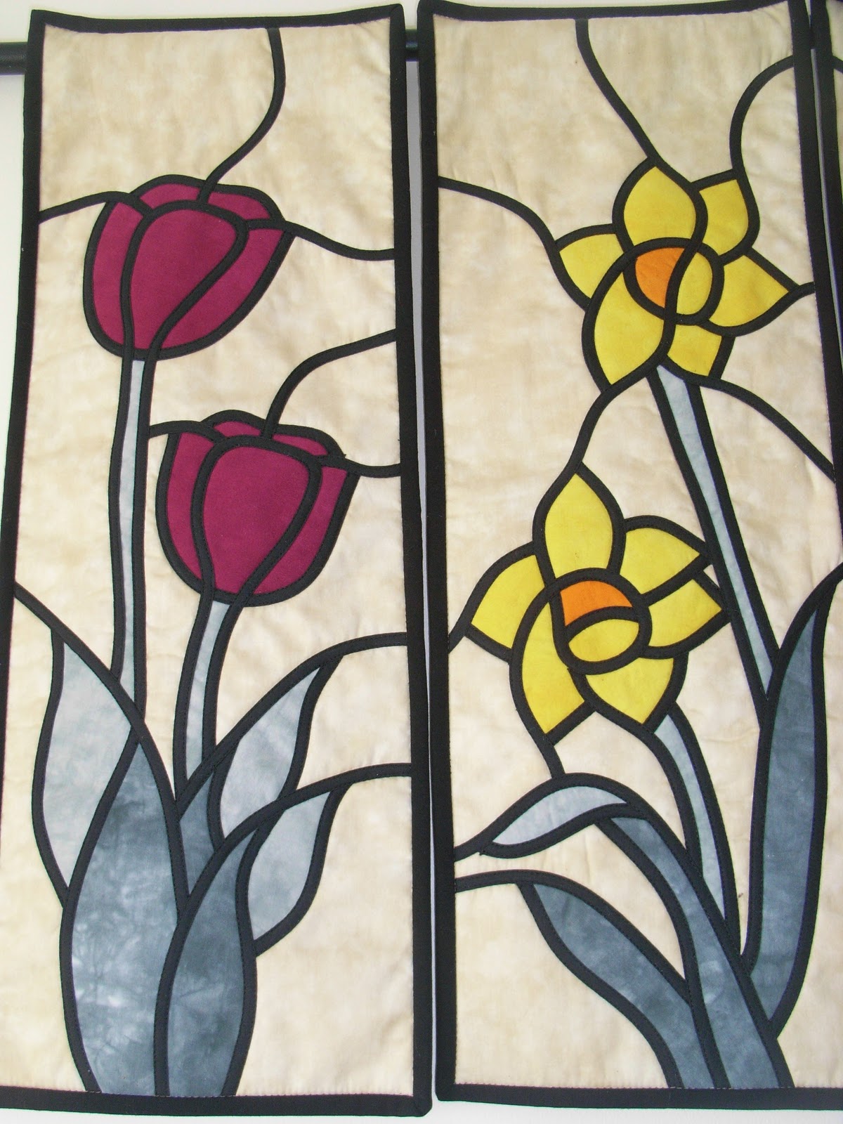 Stained Glass Daffodil