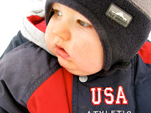 Jack's first time playing in the snow-9months