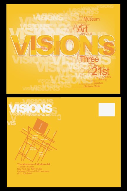 MOMA "VISIONS" MAILER