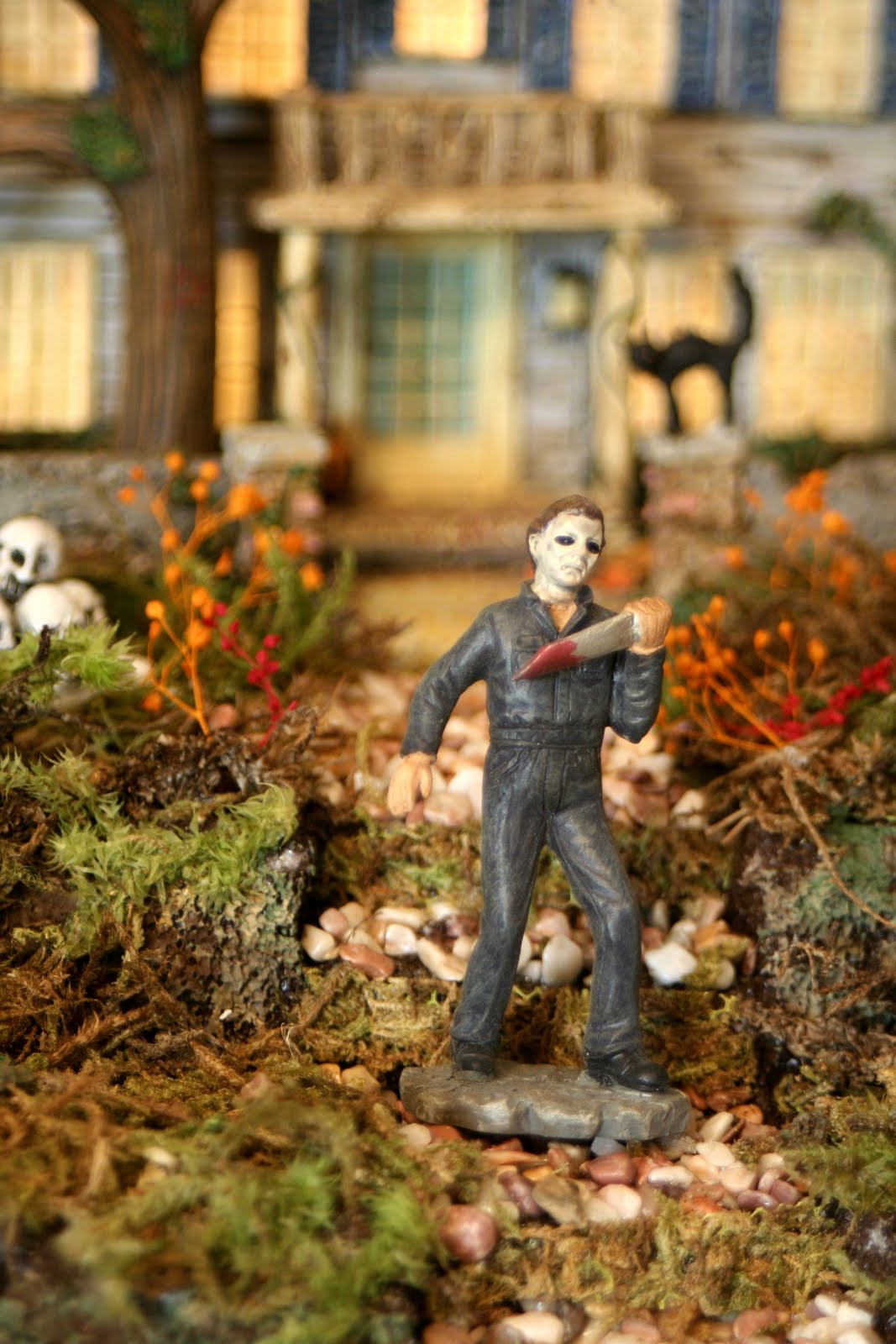 Dirt Cheap Decor! Halloween Village Platform