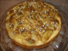 Caramel Apple Baked Cheesecake
