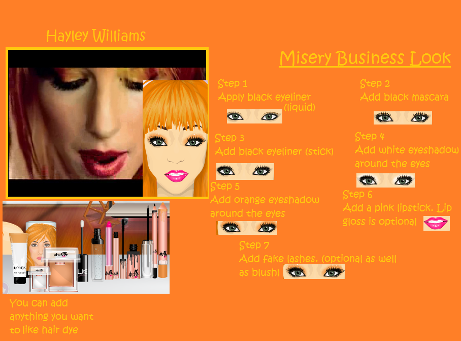 Hayley+williams+hair+misery+business