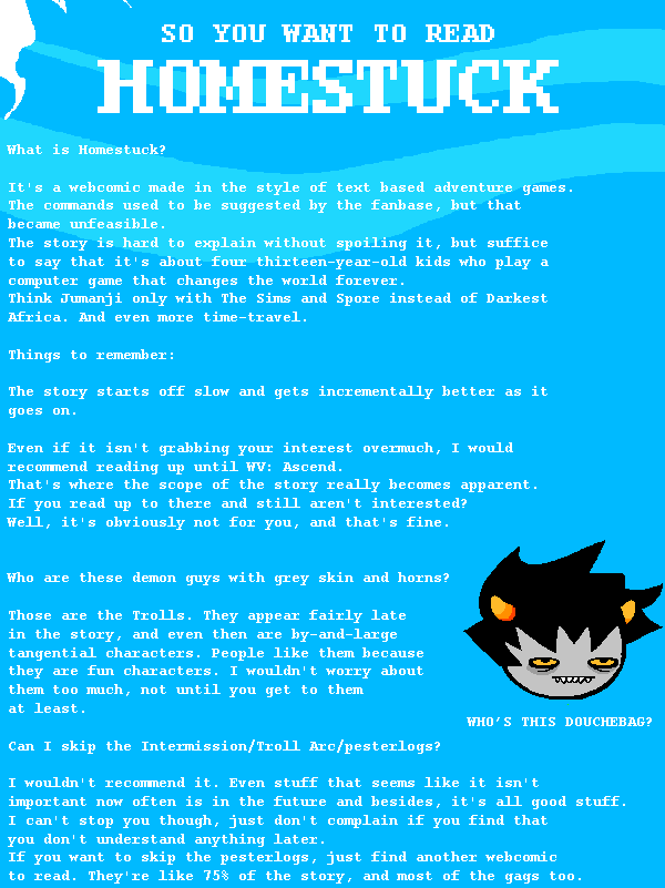 Homestuck Meaning  Pop Culture by
