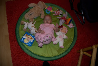 baby and her toys
