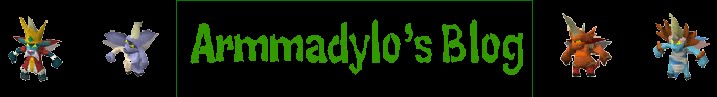 Armmadylo's Blog