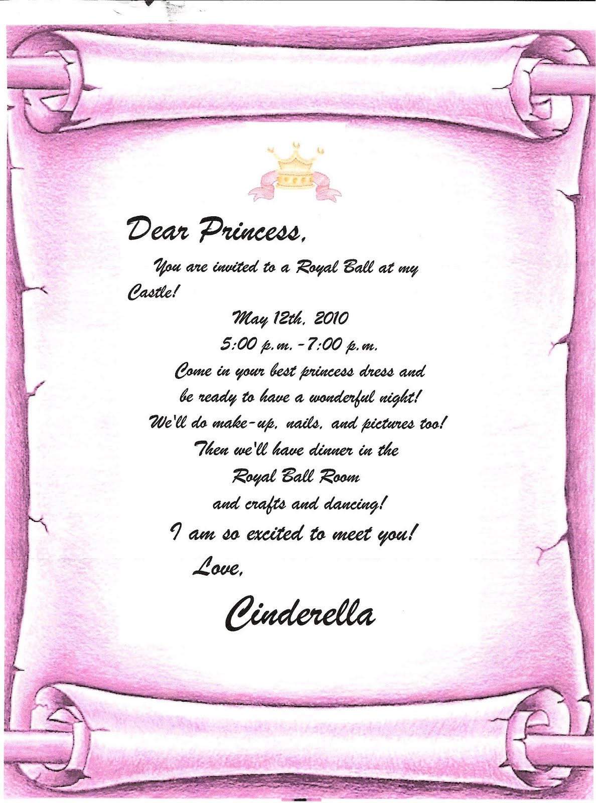 Life As We Know It Princess Ball