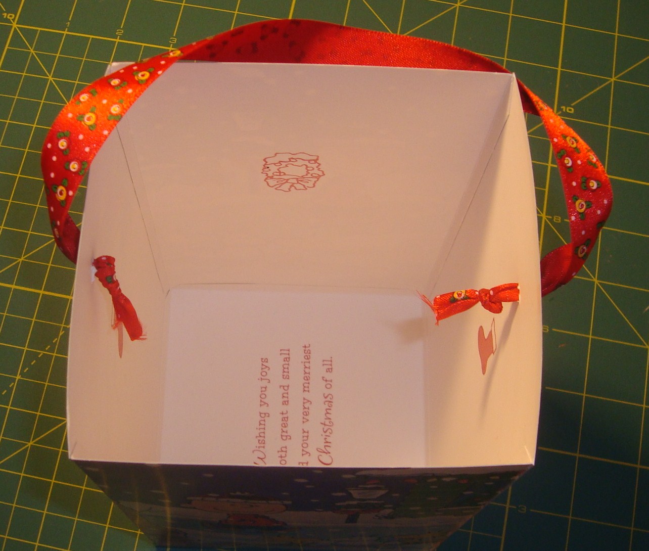 Handmade Happiness Greeting Card gift box tutorial