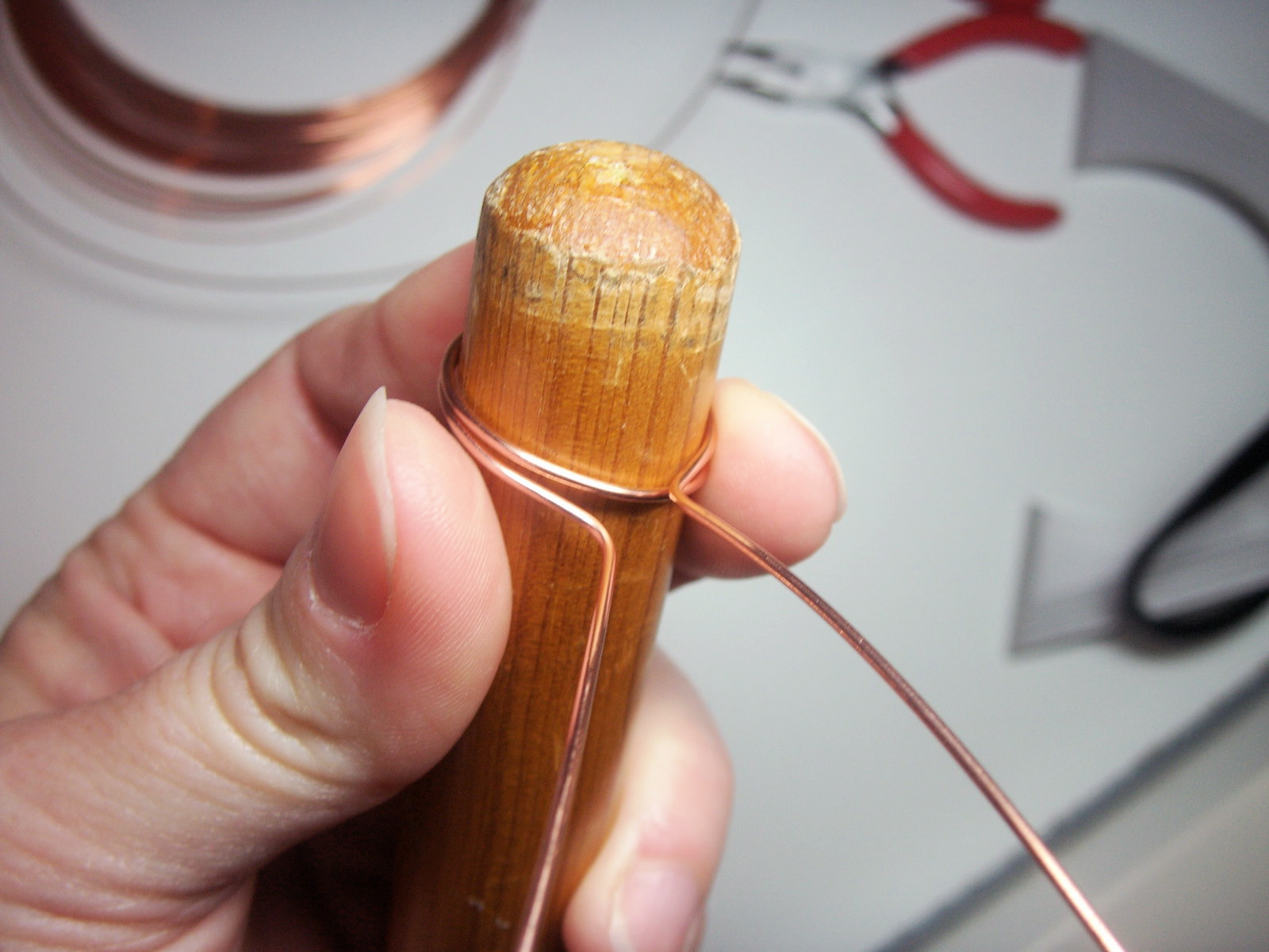 Karen Makes Stuff Copper Ring Tutorial