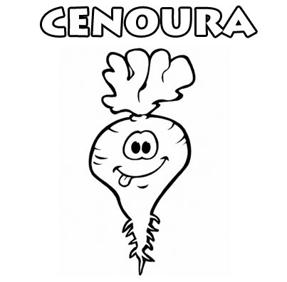 Desenhos de Legumes para colorir - Pinte Online