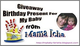 GIVEAWAY BIRTHDAY PRESENT FOR MY BABY