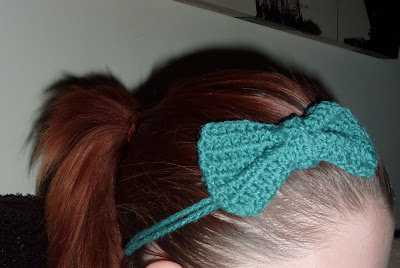 Sophie Jenner: Crochet hair band...