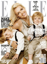 Britney Spears en la portada de ELLE, con sus hijos /Edicion diciembre