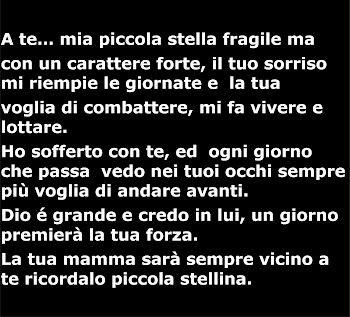 QUESTA è UNA PICCOLA POESIA DEDICATA A GIORGIA DA PARTE DELLA MAMMA