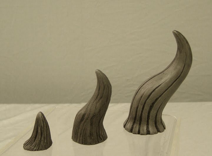 American Fender Art Demon Horn Motorcycle Helmet Ornaments