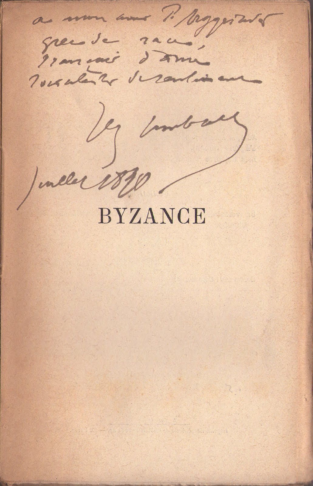 L`Agonie De Byzance [1913]
