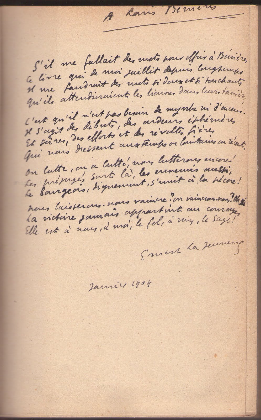rencontres autour de jean de bernières