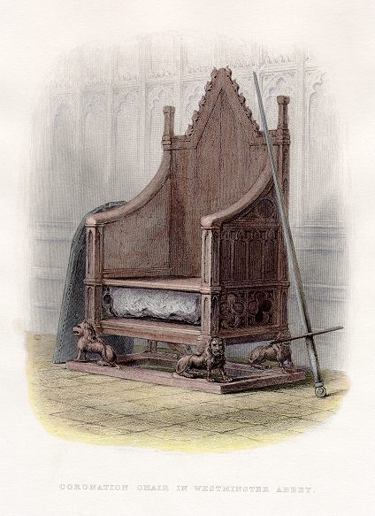 Medieval News: England's 700 year old Coronation Chair to be restored Medieval News: England's 700 year old Coronation Chair to be restored