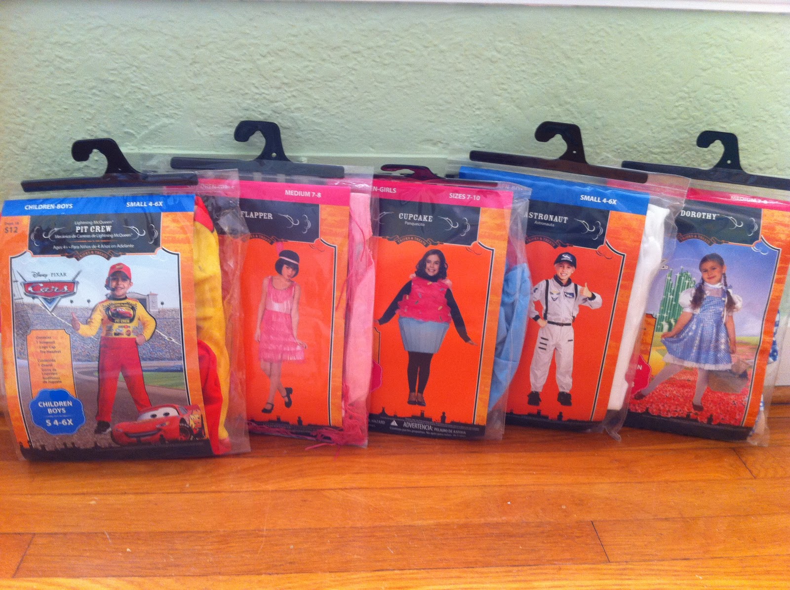 WalMart Halloween Costumes for 1 Each Your Retail Helper