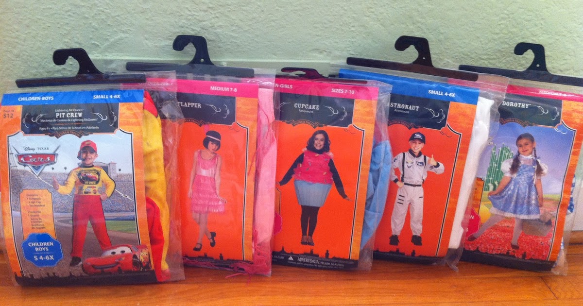 WalMart Halloween Costumes for 1 Each Your Retail Helper