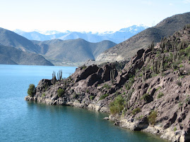 Puclaro Dam and the Andes