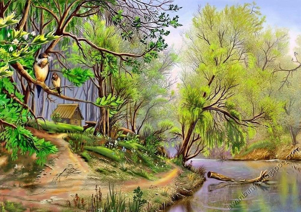 World Of Adam: COOL NATURE PAINTINGS World Of Adam: COOL NATURE PAINTINGS