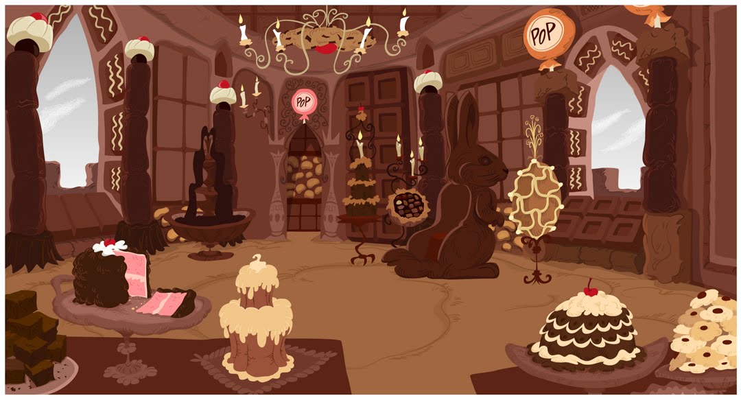 ANDYMATION Chocolate Castle