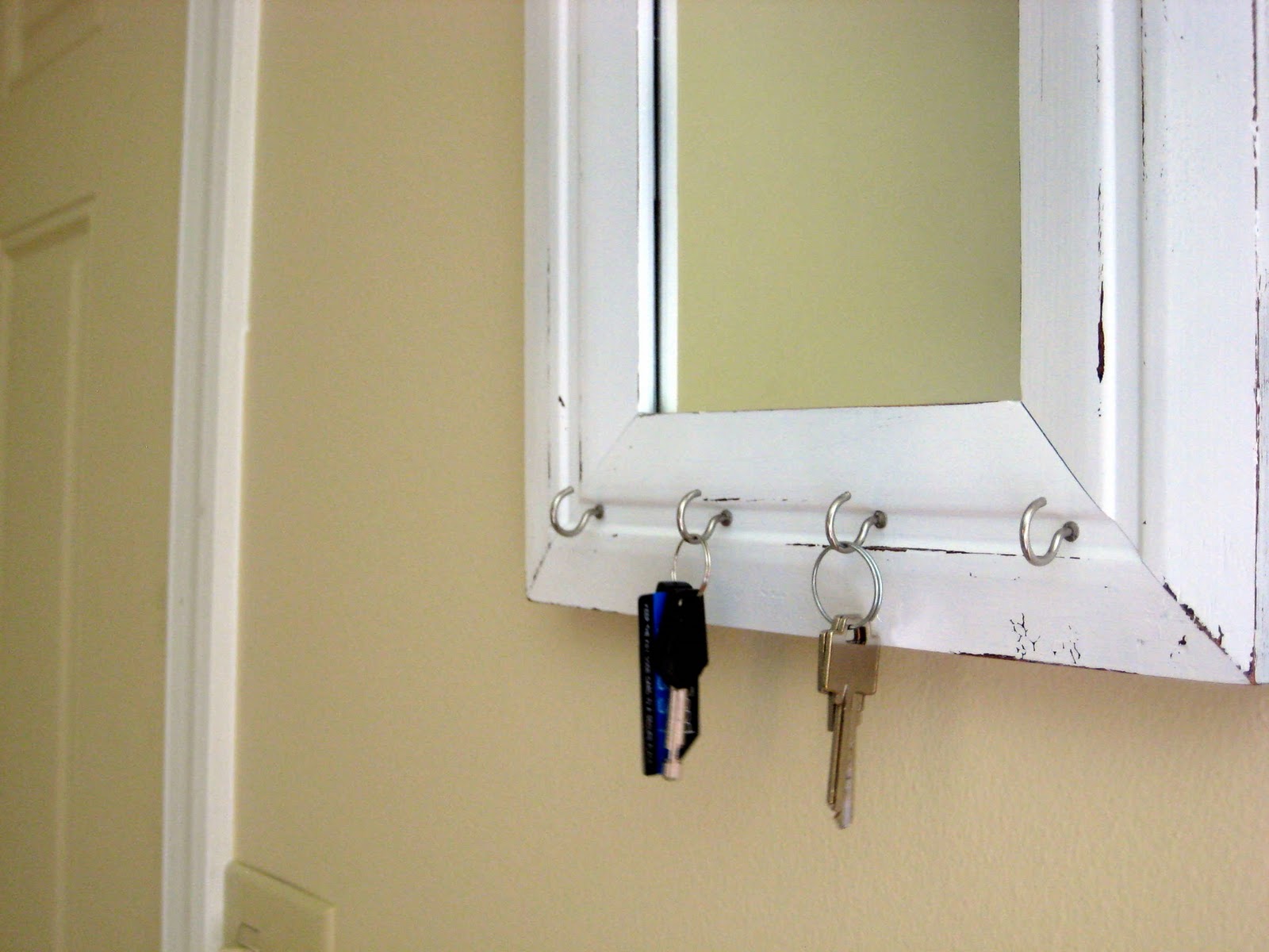 All For This Penny Craft Blog Mirror/Key Holder Thingy