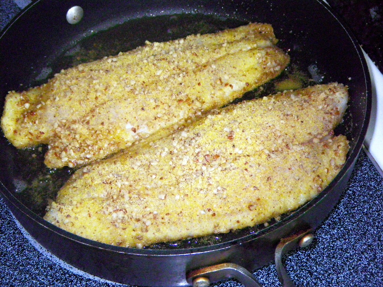 Year on the Grill Pecan Crusted Swai (Vietnamese River farmed Catfish)