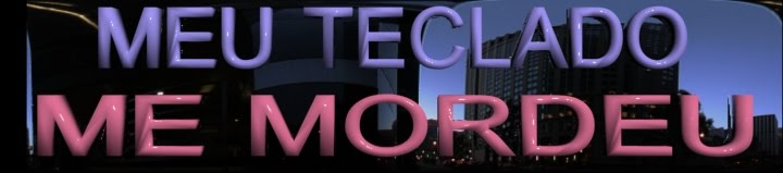 Meu teclado me mordeu