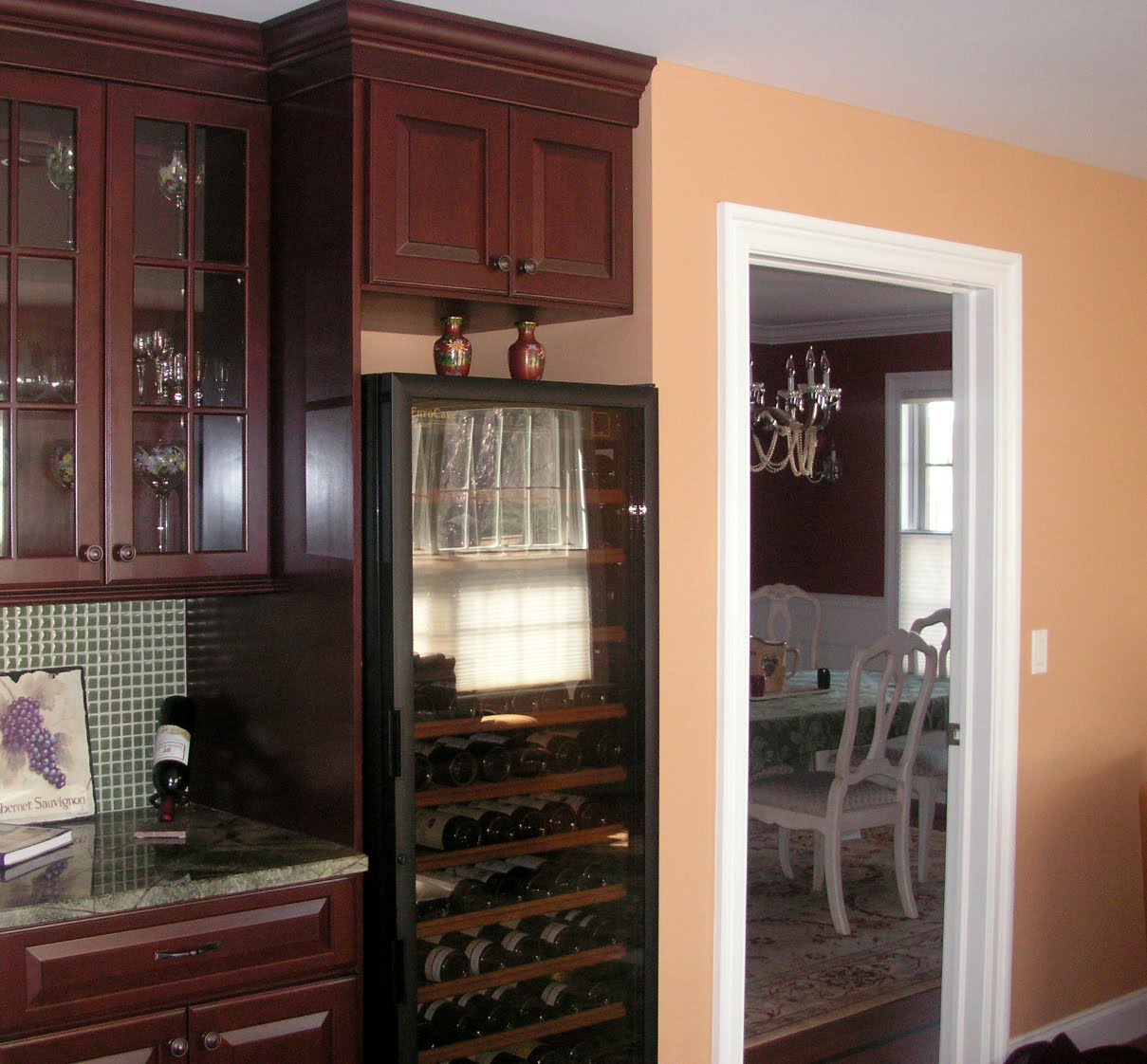 Color Forte: Benjamin Moore Tuscan Tan & Spanish Red Paint