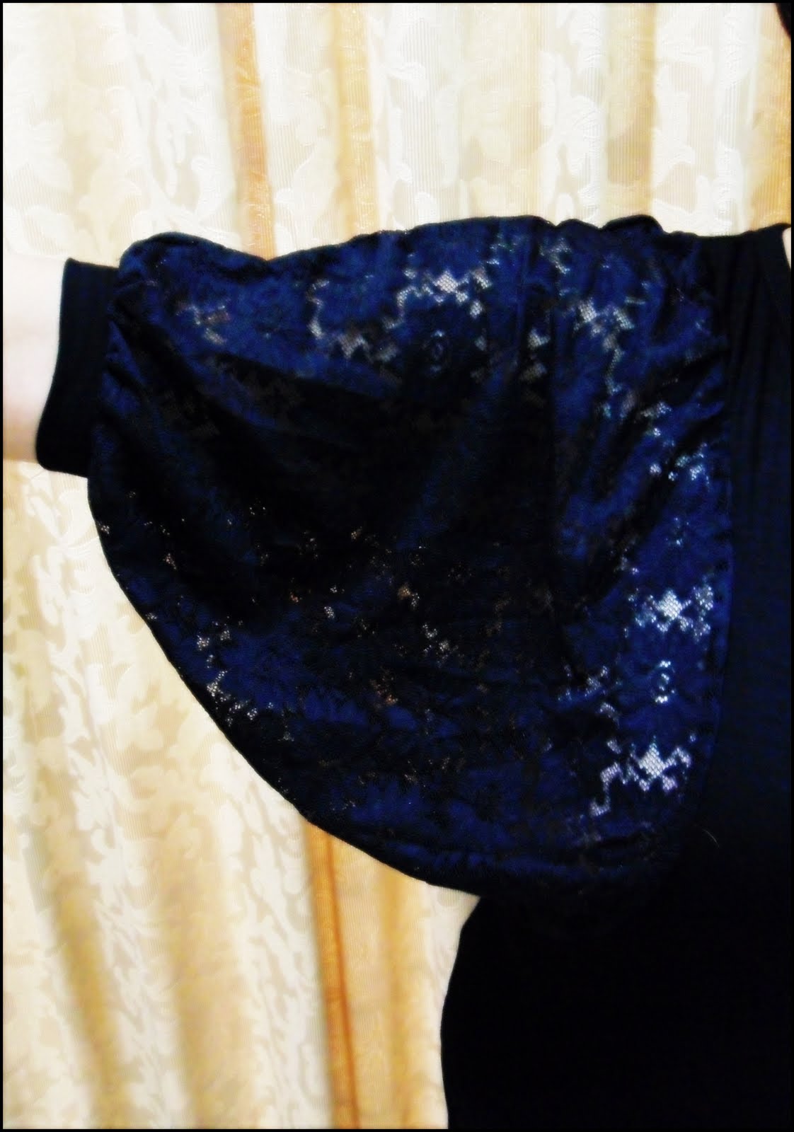Lace Batwing Top