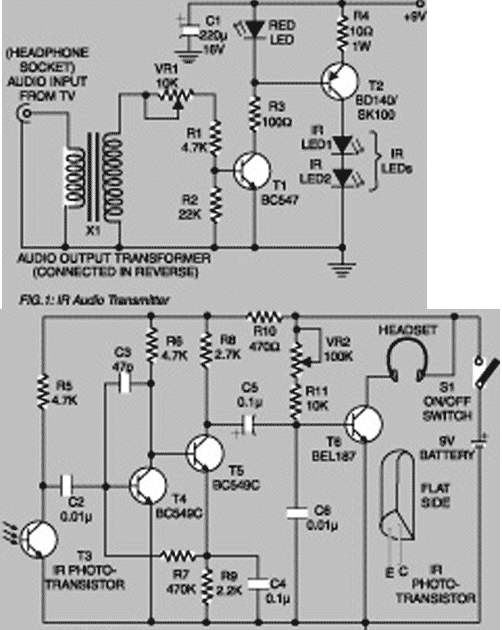 Wireless Headphone System Schematic - Electronik & Computer