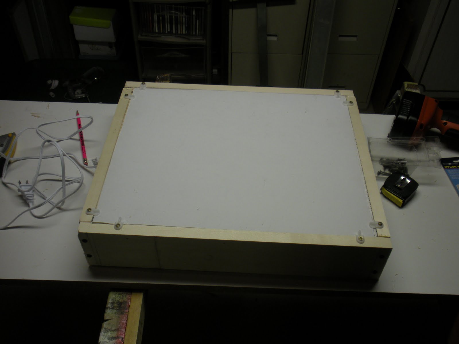 homemade komics Homemade Light Box