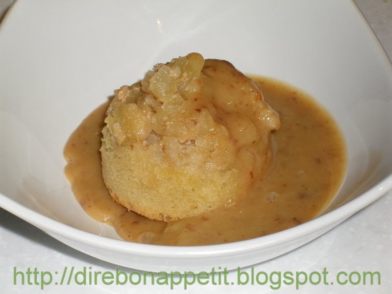 Bon Appétit Halloween Recipe Toffee Apple Sponge Puddings